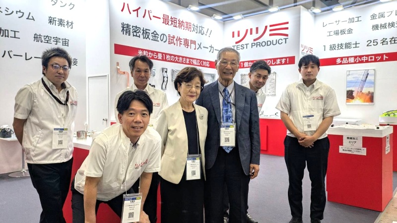 機械要素技術展のブース画像。